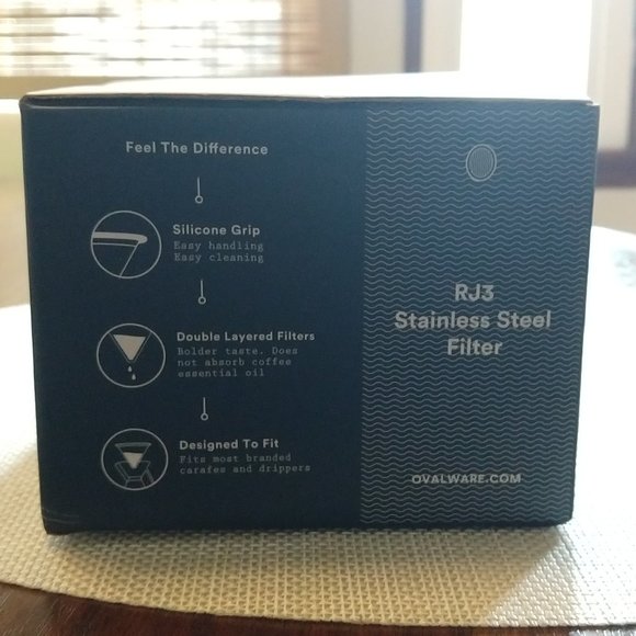 Ovalware RJ3 Stainless Steel Filter - Picture 9 of 10